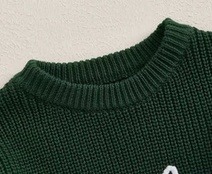 Cable Knit Eagles Sweater (9-12 Months)