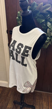 Load image into Gallery viewer, Baseball Bow Hem Tank Top