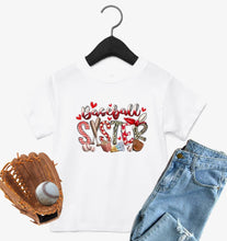 Load image into Gallery viewer, Baseball Sister YOUTH Tee or Sweatshirt