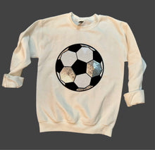 Load image into Gallery viewer, Sequin Soccer Sweatshirt (Various Colors)