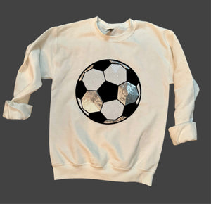 Sequin Soccer Sweatshirt (Various Colors)