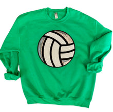 Load image into Gallery viewer, Sequin Volleyball Sweatshirt (Various Colors)