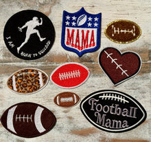 Load image into Gallery viewer, Football Iron On Patches