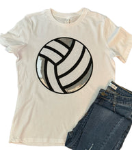 Load image into Gallery viewer, Sequin Volleyball Tees