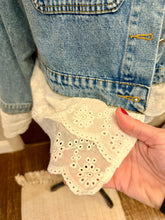 Load image into Gallery viewer, Laced Denim Jacket