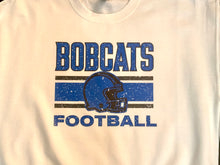 Load image into Gallery viewer, Bobcats Football Helmet Sweatshirt