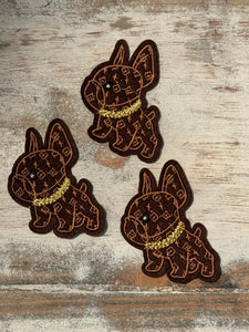 Dog Iron On Patches (Various Styles)