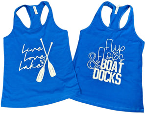 Lake Tank Tops