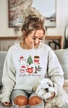 Load image into Gallery viewer, Jingle All The Way Christmas Sweatshirt (Adult &amp; Youth)