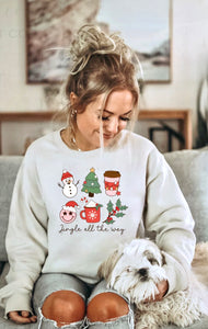 Jingle All The Way Christmas Sweatshirt (Adult & Youth)