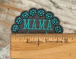 Mama Iron On Patches