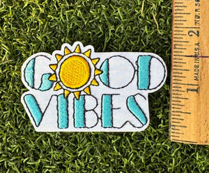 Vibes Iron On Patches