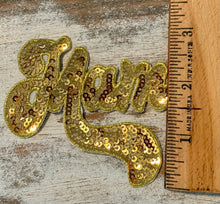 Load image into Gallery viewer, Gold Mama Iron On Patches