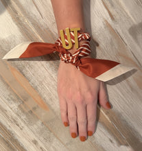 Load image into Gallery viewer, Game Day Slide Charm Scarf Wrap Bracelets
