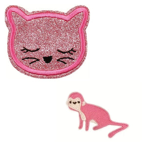 Pink Iron On Patches