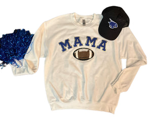 Football Mama Patch Sweatshirt (Various Colors)