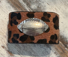 Load image into Gallery viewer, Leopard Sports Cuffs (Baseball/Softball/Soccer/Football)
