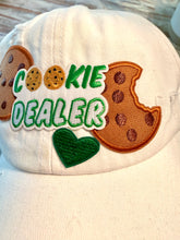 Load image into Gallery viewer, Girls Cookie Dealer Ponytail Hat