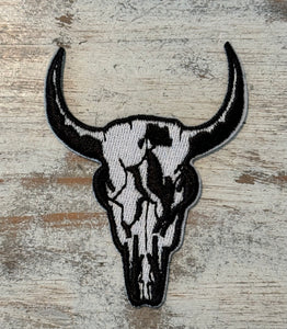 Cows, Bulls & Steer Iron On Patches