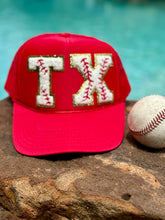 Load image into Gallery viewer, Texas Rangers Baseball Patch Trucker Caps