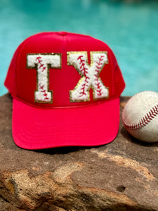 Texas Rangers Baseball Patch Trucker Caps