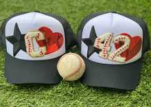 Load image into Gallery viewer, Baseball Number Patch Trucker Hats (CUSTOM)