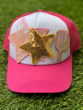 Load image into Gallery viewer, Pickleball Patch Trucker Cap