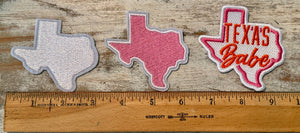 Texas Babe Iron On Patches