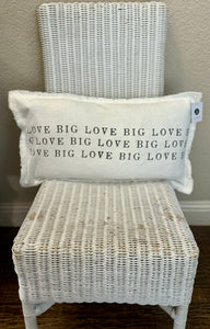 LOVE BIG Duck Feather Pillow