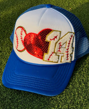 Load image into Gallery viewer, Baseball Number Patch Trucker Hats (CUSTOM)