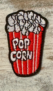 Popcorn Iron On Patch