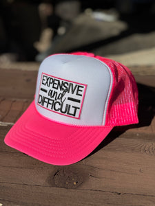 Expensive and Difficult Trucker Hat