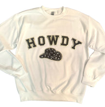 Load image into Gallery viewer, Howdy Sweatshirt (Pink or Black)
