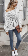 Load image into Gallery viewer, Off-The-Shoulder Tie Dye Top