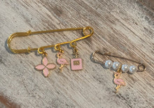 Load image into Gallery viewer, Bow &amp; Pearl Charm Pins