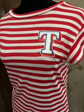 Load image into Gallery viewer, Texas Rangers Baseball Striped Top