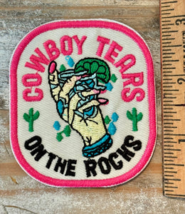 Cowgirl Iron On Patches