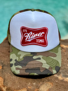 It’s River Time Camo Trucker Hat