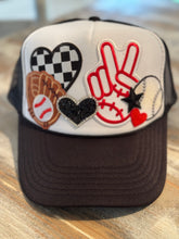 Load image into Gallery viewer, Baseball Patch Trucker Hats (Various Options)