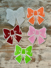 Load image into Gallery viewer, Sequin Bow Iron On Patches