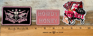 Howdy Honey Iron On Patches