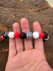 Race Day Bubble Bead CHAINS for Trucker Hats
