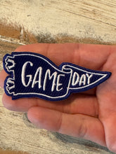 Load image into Gallery viewer, Game Day Pennant Iron On Patches