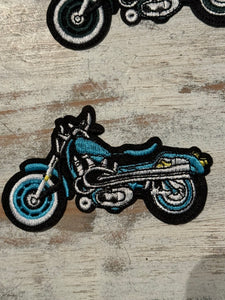 Motorcycle Iron On Patches