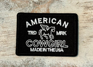 Cowgirl Theme Iron On Patches