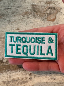 Tequila Iron On Patches