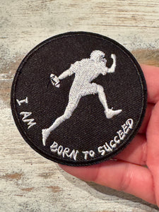 Football Iron On Patches