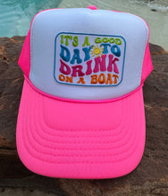 Load image into Gallery viewer, Boat &amp; Lake Themed Hats
