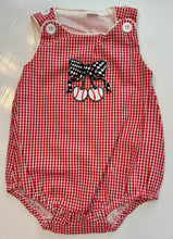 Load image into Gallery viewer, Patched Baseball Romper