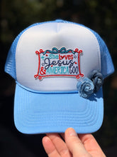 Load image into Gallery viewer, She Loves Jesus and America Too Hat